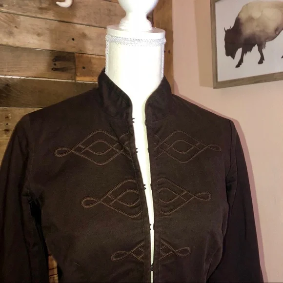 Anthropologie elevenses military style jacket - Picture 2 of 9